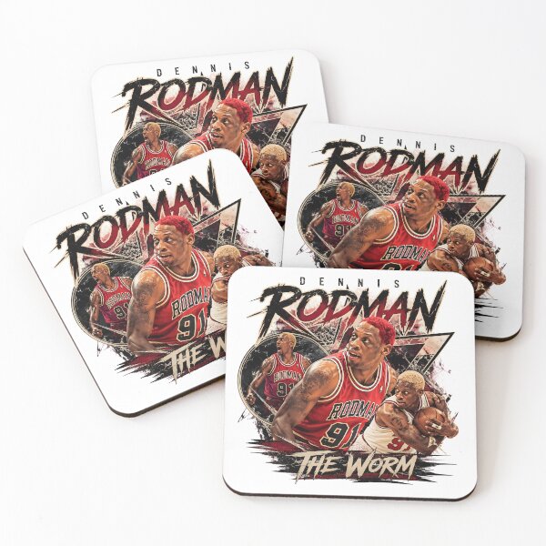Item preview, Dennis Rodmans 91 Worm Collage Basketball   designed and sold by obertseliser.