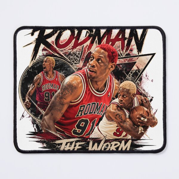 Item preview, Dennis Rodmans 91 Worm Collage Basketball designed and sold by obertseliser.