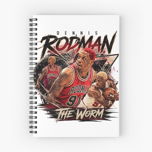 Item preview, Dennis Rodmans 91 Worm Collage Basketball   designed and sold by obertseliser.