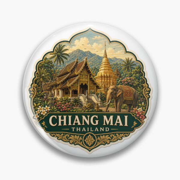 Item preview, Chiang Mai, Thailand designed and sold by ChicClicker.