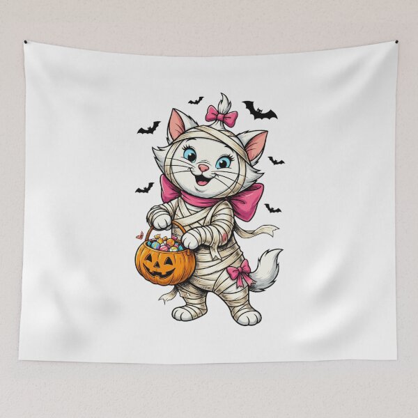 Item preview, Mummy Cat Halloween Cute Spooky Cute  designed and sold by TrinidyChan.