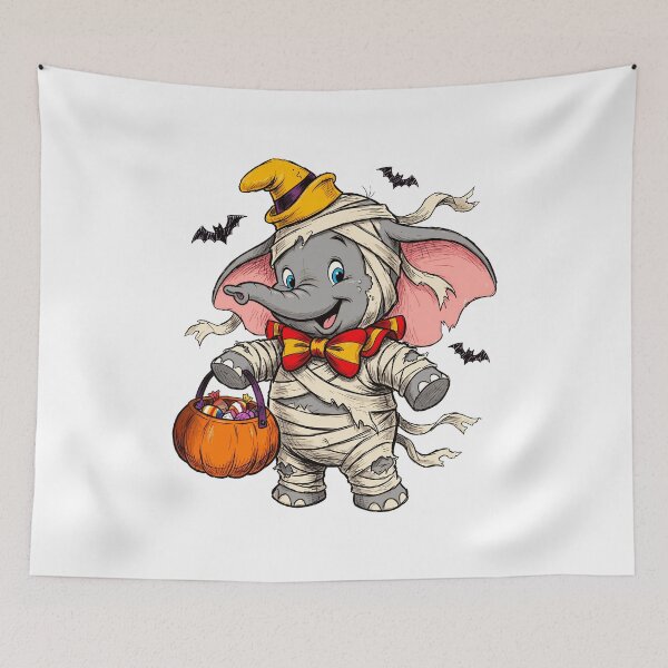 Item preview, Cute Mummy Elephant Halloween Candy  designed and sold by LochlanKind.