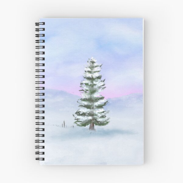 Item preview, Snowy Winter Pine Tree designed and sold by GomTaeng.