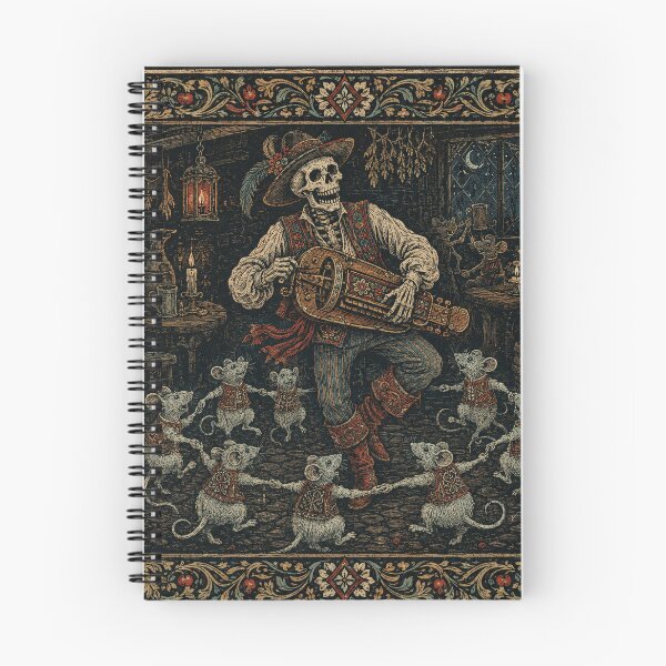 Item preview, Danse Macabre: The Skeleton and Dancing Mice designed and sold by Odinsshop.
