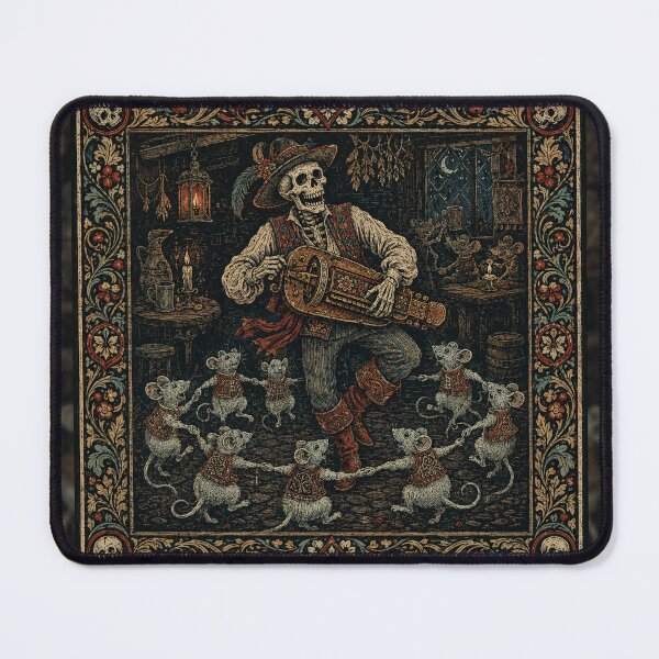 Item preview, Danse Macabre: The Skeleton and Dancing Mice designed and sold by Odinsshop.