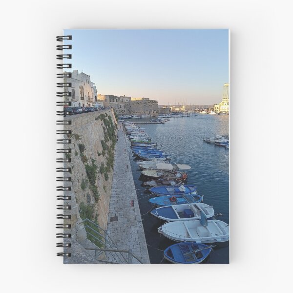 Item preview, Traditional Blue Fishing Boats in Gallipoli Old Town Port designed and sold by EpicVistas.