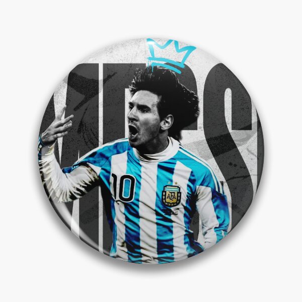 Item preview, The New Argentina Number 10 Sky Blue Retro Football Poster 2010 designed and sold by Af-RT10.