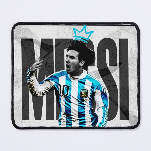 Item preview, The New Argentina Number 10 Sky Blue Retro Football Poster 2010 designed and sold by Af-RT10.
