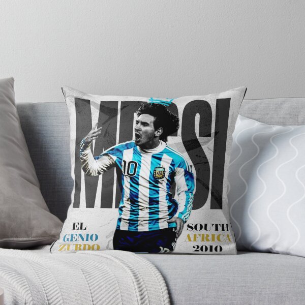 Item preview, The New Argentina Number 10 Sky Blue Retro Football Poster 2010 designed and sold by Af-RT10.