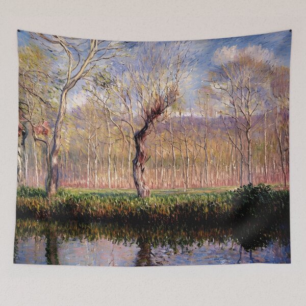 Item preview, The Banks of the River Epte in Springtime designed and sold by artdesignsnow.