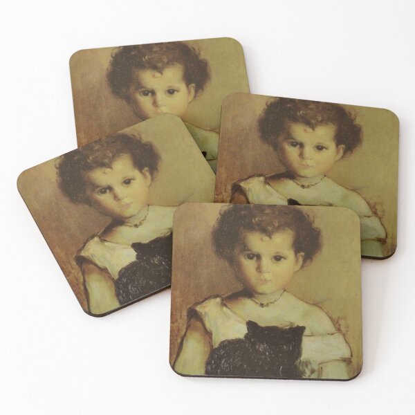 Item preview, Menina com Gato (Maria) designed and sold by SharonTheFirst.