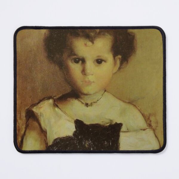 Item preview, Menina com Gato (Maria) designed and sold by SharonTheFirst.