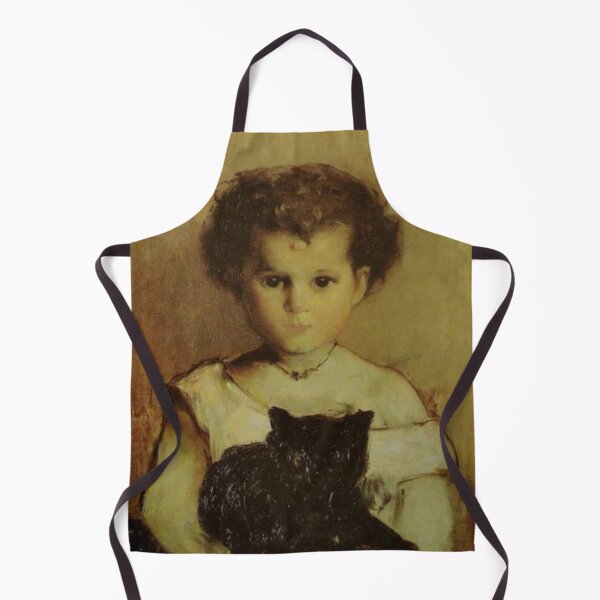 Item preview, Menina com Gato (Maria) designed and sold by SharonTheFirst.