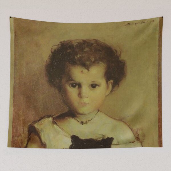 Item preview, Menina com Gato (Maria) designed and sold by SharonTheFirst.