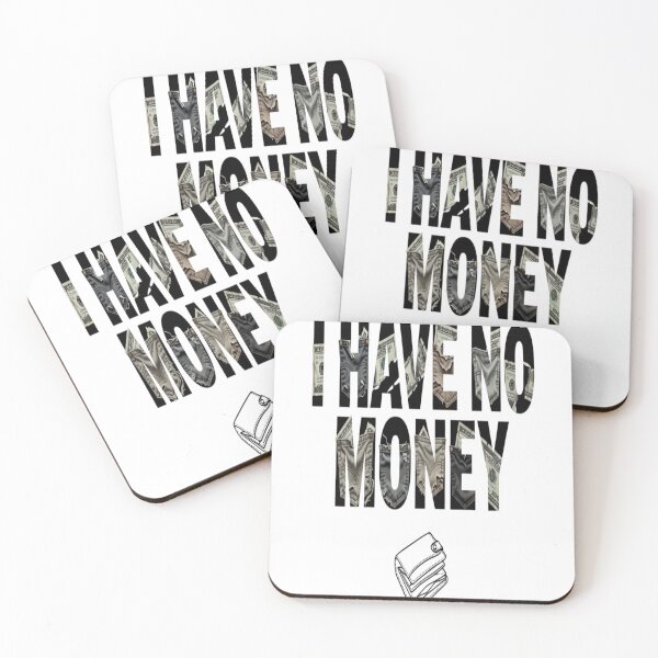 Item preview, No Money Bold Typography Design designed and sold by Imaginarium of Chaos falcon88 .