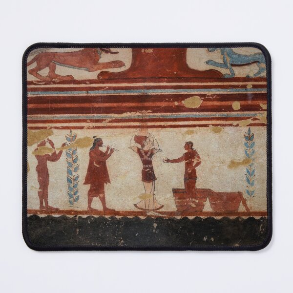 Item preview, Juggler, acrobat and musician from ancient Etruria designed and sold by TerryKerrImages.
