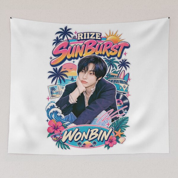 Item preview, Wonbin Sunburst Comeback Iconic Outfit Art designed and sold by Valeree Store.