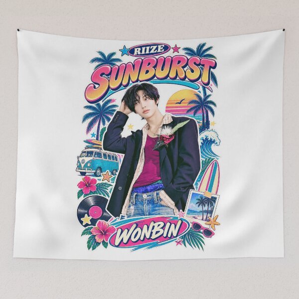 Item preview, Wonbin Kill Shot Summer Teaser Aesthetic designed and sold by Valeree Store.