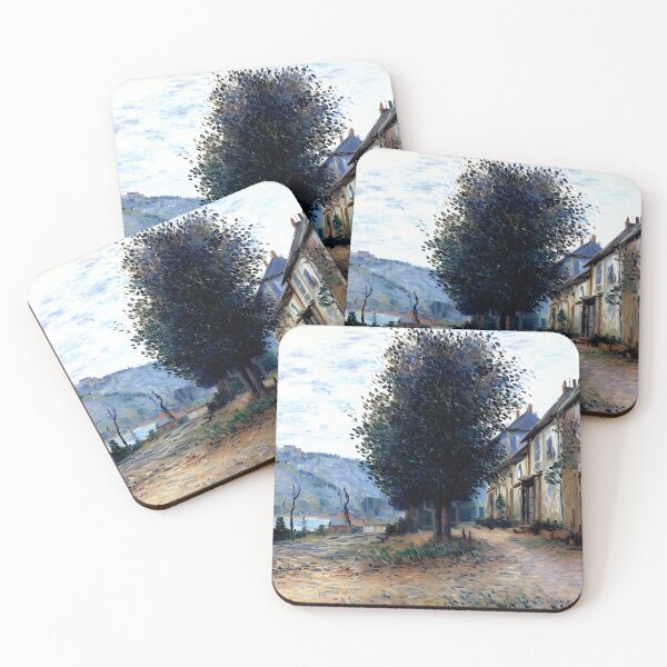 Item preview, The Banks of the Seine: A Tranquil Impressionist Landscape of Water designed and sold by artdesignsnow.