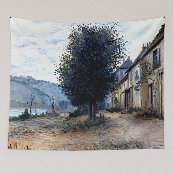Item preview, The Banks of the Seine: A Tranquil Impressionist Landscape of Water designed and sold by artdesignsnow.