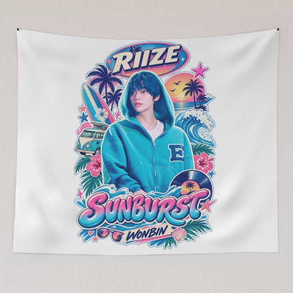 Item preview, Wonbin Sunburst Cream Hoodie Beanie Comeback Photo designed and sold by Valeree Store.