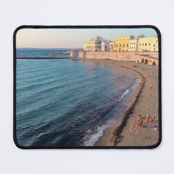 Item preview, Spiaggia della Purità Beach and Historic City Walls at Sunset designed and sold by EpicVistas.