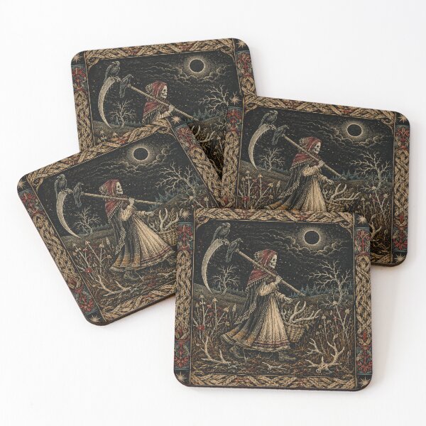 Item preview, The Grim Harvest under Solar Eclipse designed and sold by Odinsshop.