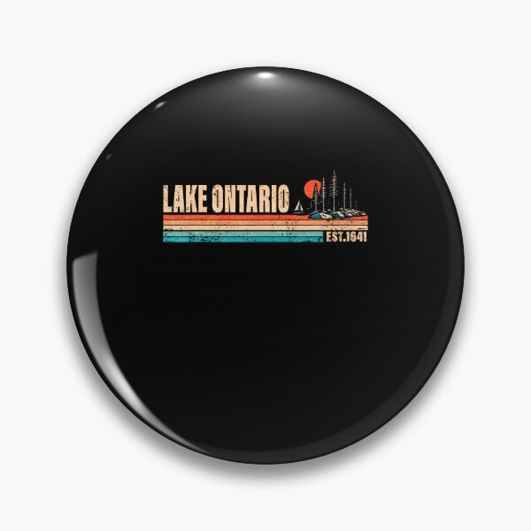 Item preview, Lake America Ontario USA Canada Funny Graphic Design designed and sold by ChaosColorCo.
