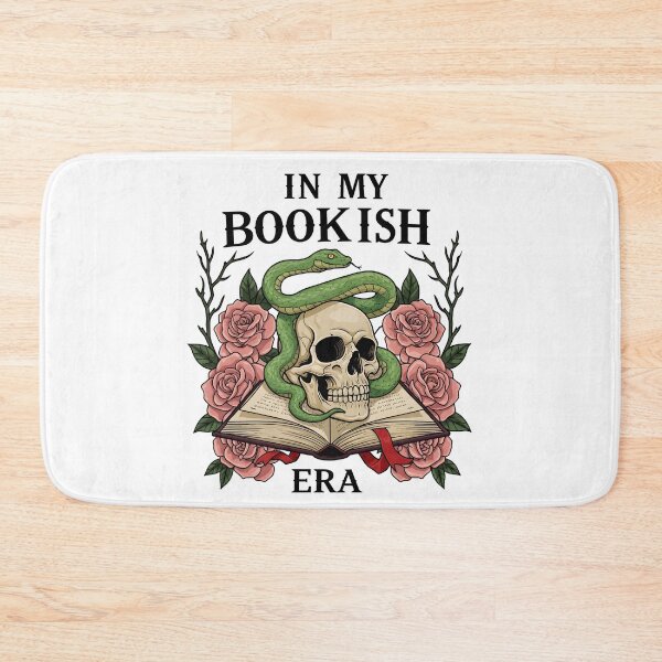 Item preview, In My Bookish Era – Gothic Skull Snake Roses Book Lover Design designed and sold by Comiccraze Tees.