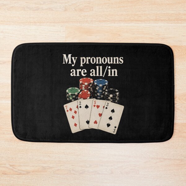 Item preview, My Pronouns are All in Funny Poker designed and sold by a-turner-paint.