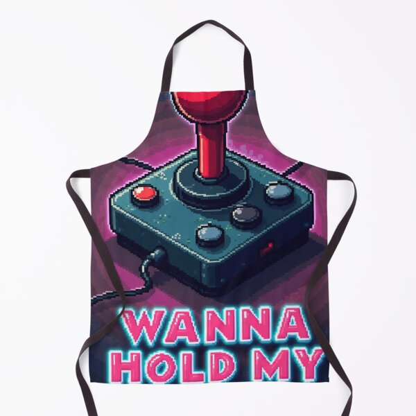 Item preview, Funny Wanna Hold My Stick Retro Joystick Pixel Art designed and sold by grzezzz.