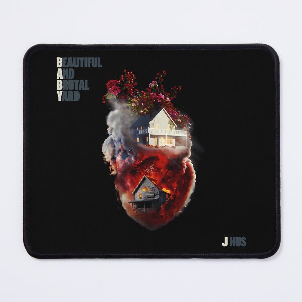 Item preview, Surreal Anatomic Heart Surrounded By Houses And Flowers designed and sold by LuminaLoom Legacy.