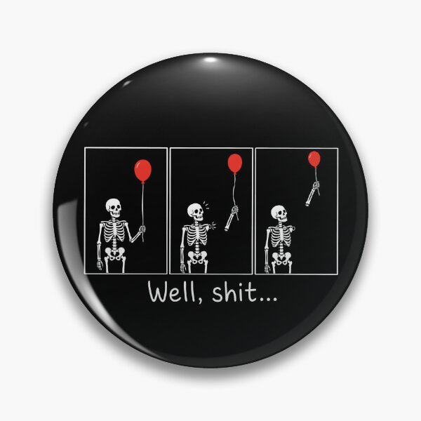 Item preview, Skeleton Lost Balloon designed and sold by Rucrative5698.