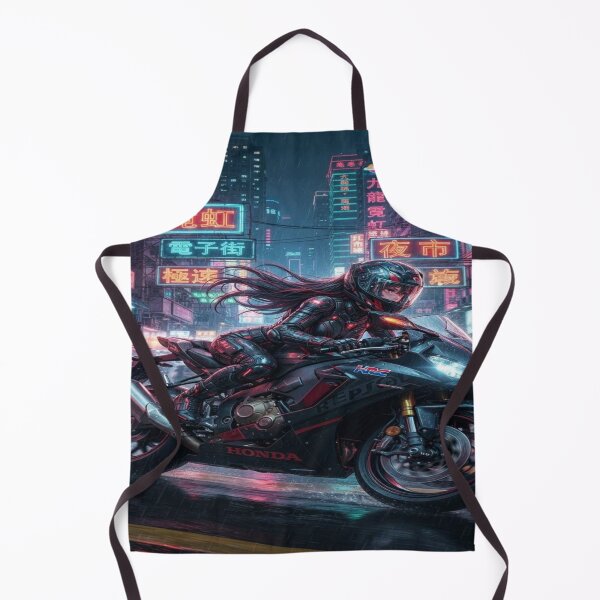 Item preview, Cyberpunk Gemini Rider - Hong Kong Neon designed and sold by JMAVILA ART.