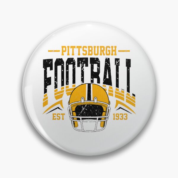 Item preview, Vintage Pittsburgh Football Helmet Retro Design designed and sold by IsazaSeema.