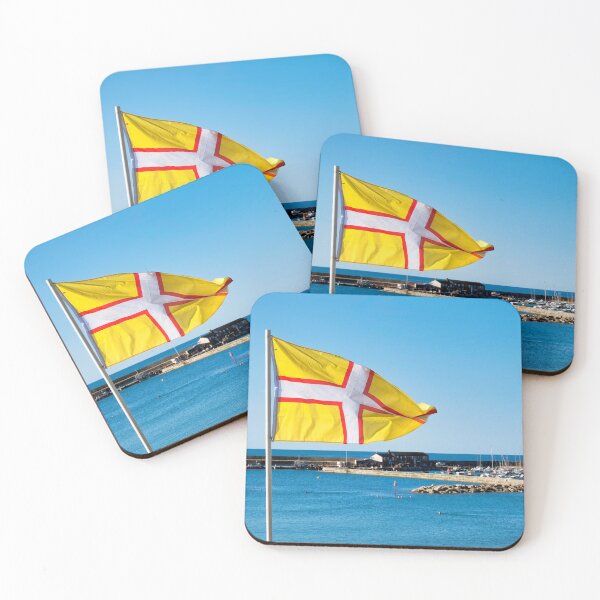 Item preview, Flags Flown Along the Promenade During The Summer at Lyme Regis in Dorset designed and sold by Dorset Girl.