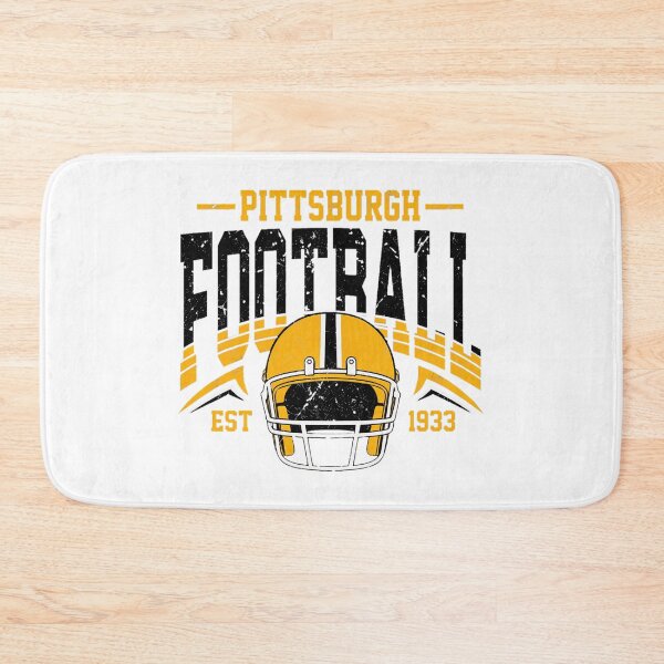 Item preview, Vintage Pittsburgh Football Helmet Retro Design designed and sold by IsazaSeema.