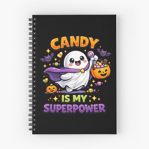 Item preview, Candy Is My Superpower Halloween Ghost designed and sold by Yomere.