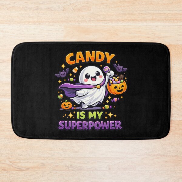 Item preview, Candy Is My Superpower Halloween Ghost designed and sold by Yomere.