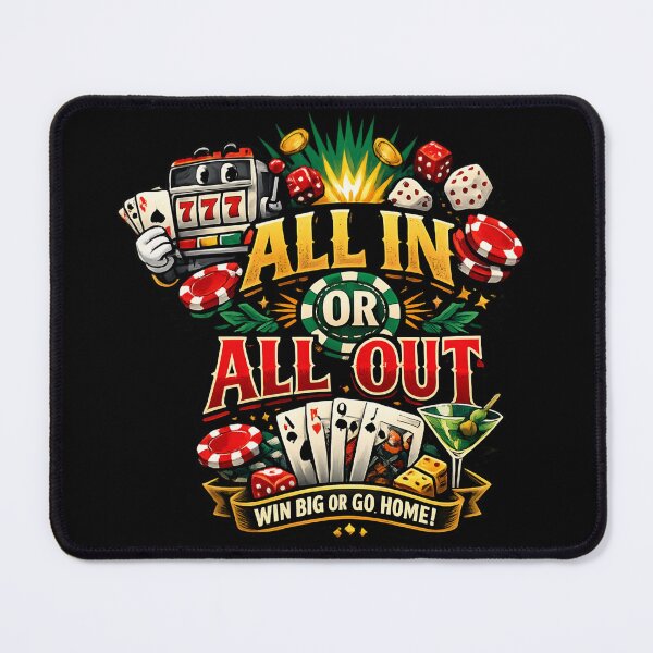 Item preview, All In or All Out Casino designed and sold by SidTastic .
