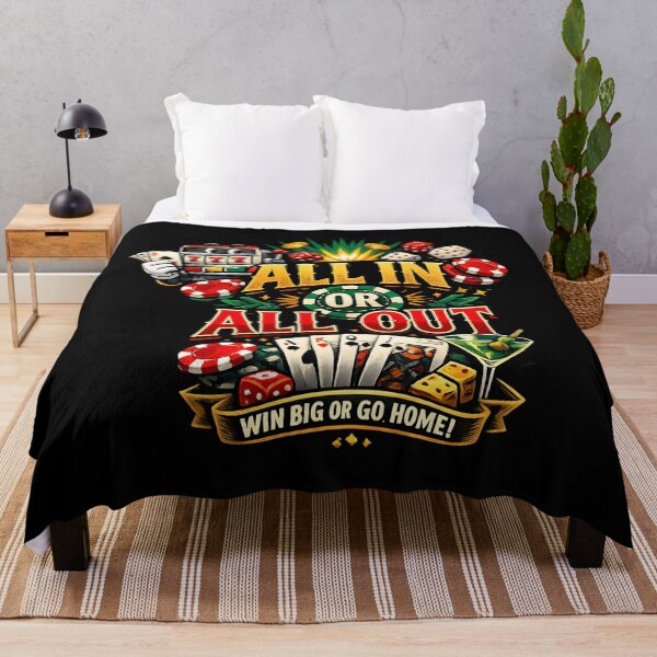 Item preview, All In or All Out Casino designed and sold by SidTastic .