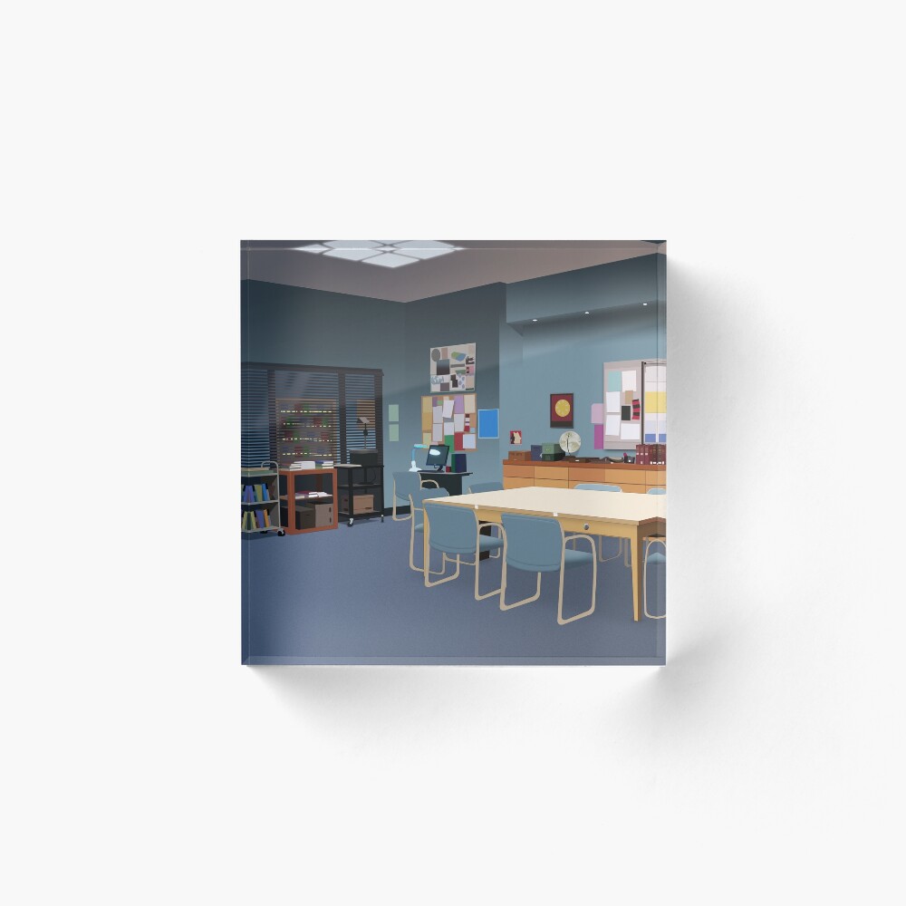 Study Room Art Board Print By Ascreative Redbubble
