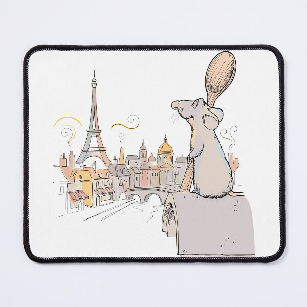 Item preview, Cute Paris Rat Chef Spoon Sketch  designed and sold by ReidheadZ.