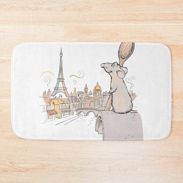 Item preview, Cute Paris Rat Chef Spoon Sketch  designed and sold by ReidheadZ.