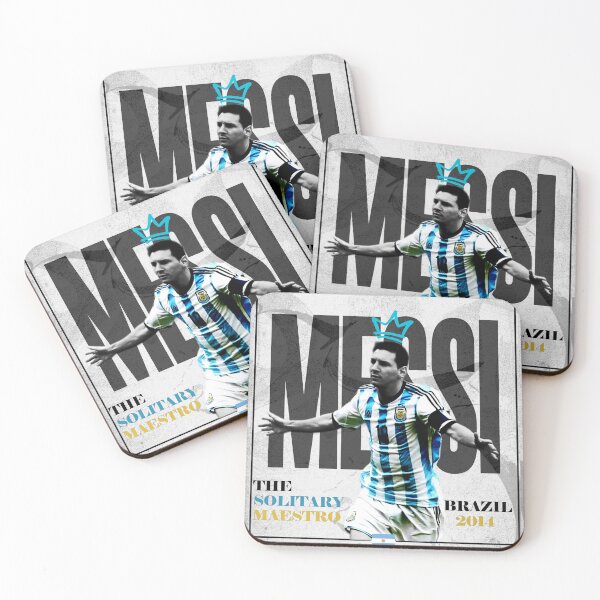 Item preview, The Clutch Argentina Playmaker No 10 Sky Blue Retro Football Poster 2014 designed and sold by Af-RT10.