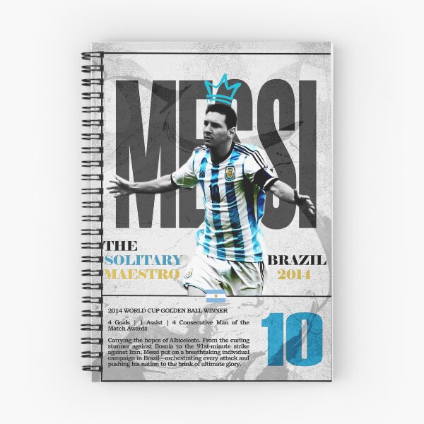 Item preview, The Clutch Argentina Playmaker No 10 Sky Blue Retro Football Poster 2014 designed and sold by Af-RT10.