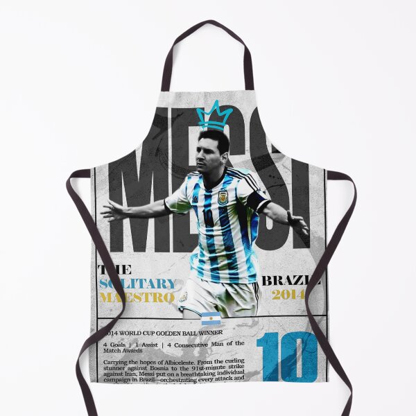 Item preview, The Clutch Argentina Playmaker No 10 Sky Blue Retro Football Poster 2014 designed and sold by Af-RT10.