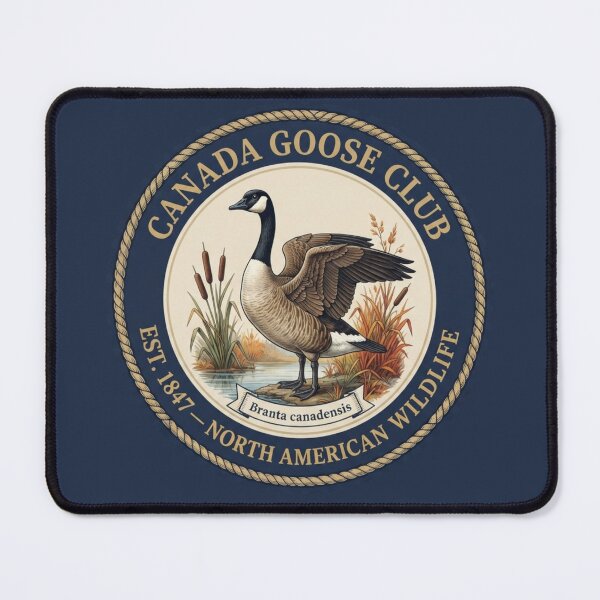 Item preview, Canada Goose Club Vintage Badge North American Wildlife designed and sold by CalmCapy Co.