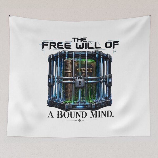 Item preview, The Free Will of a Bound Mind designed and sold by MeaningIsUse.