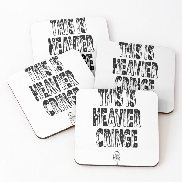 Item preview, Heavier Cringe Bold Typography Design designed and sold by Imaginarium of Chaos falcon88 .